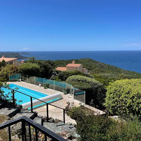 Climatisee, 5 Pieces, 140m2 Grande Piscine Vue Epoustouflante Proche Du Rupione Pietrosella